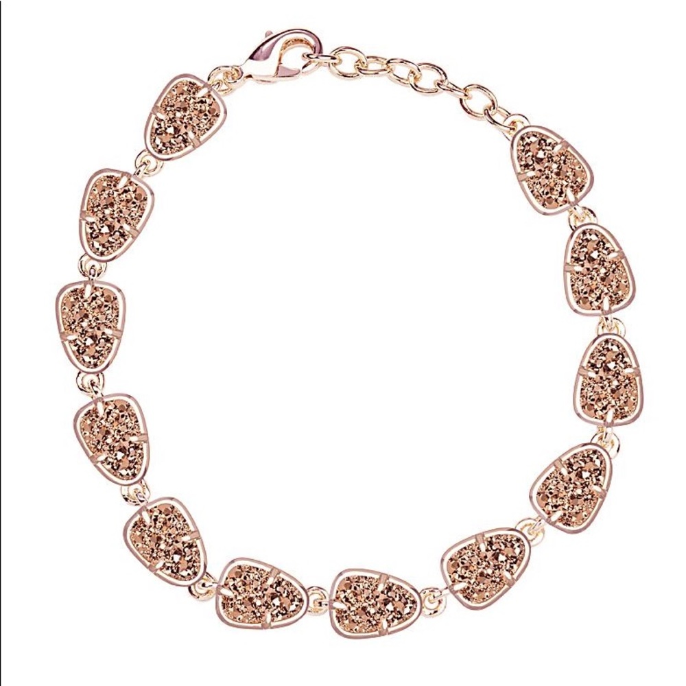Kendra Scott Susanna Bracelet Rose Gold Drusy